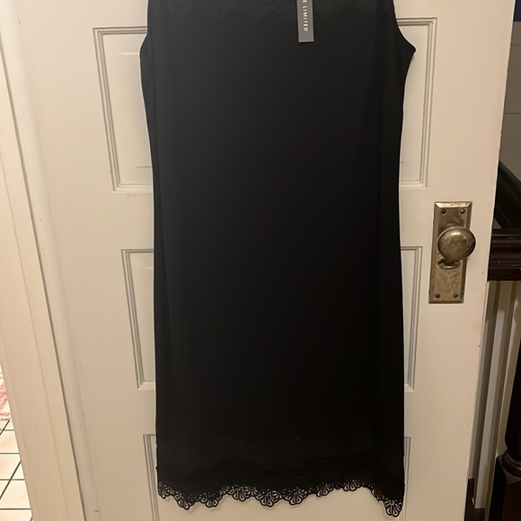 The Limited black, size L, lace like detailing in top and bottom - Picture 3 of 8